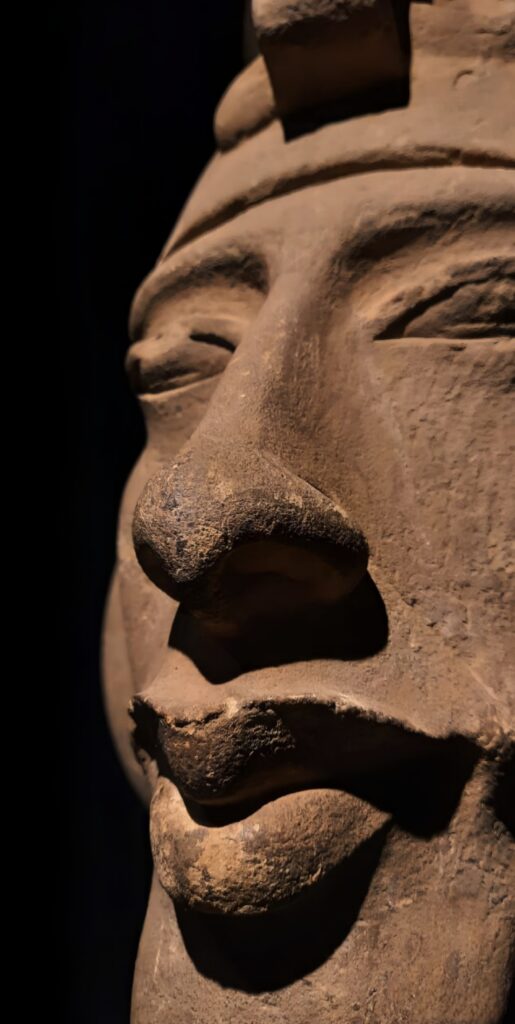 In Alexandria National Museum...More than 1800 archaeological pieces are exhibited chronologically from one floor to the next: the basement is devoted to Prehistoric and Pharonic times; first floor to the Graeco-Roman period; second floor to the Coptic and Islamic era that highlights artifacts raised during recent underwater excavations.